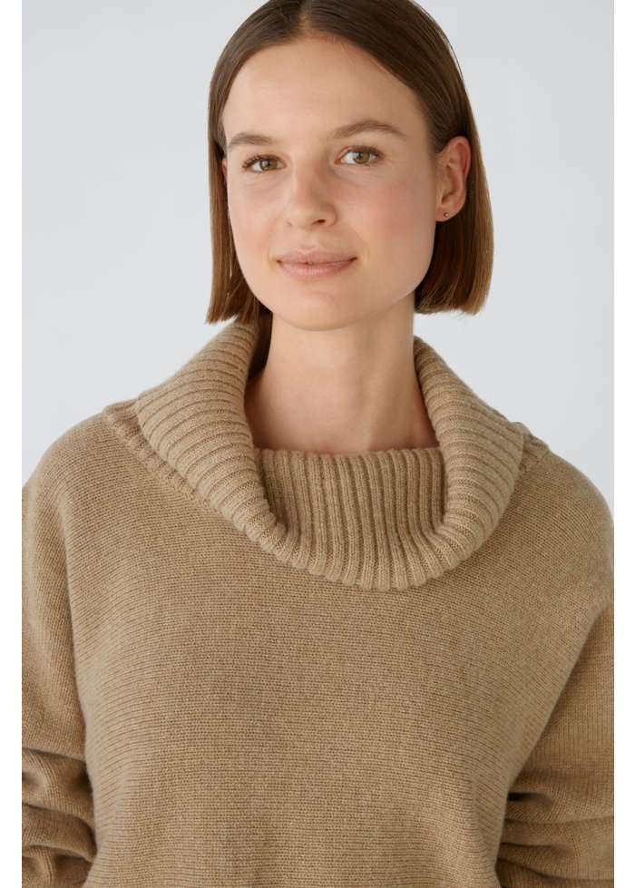 Oui | Short Roll Neck Jumper