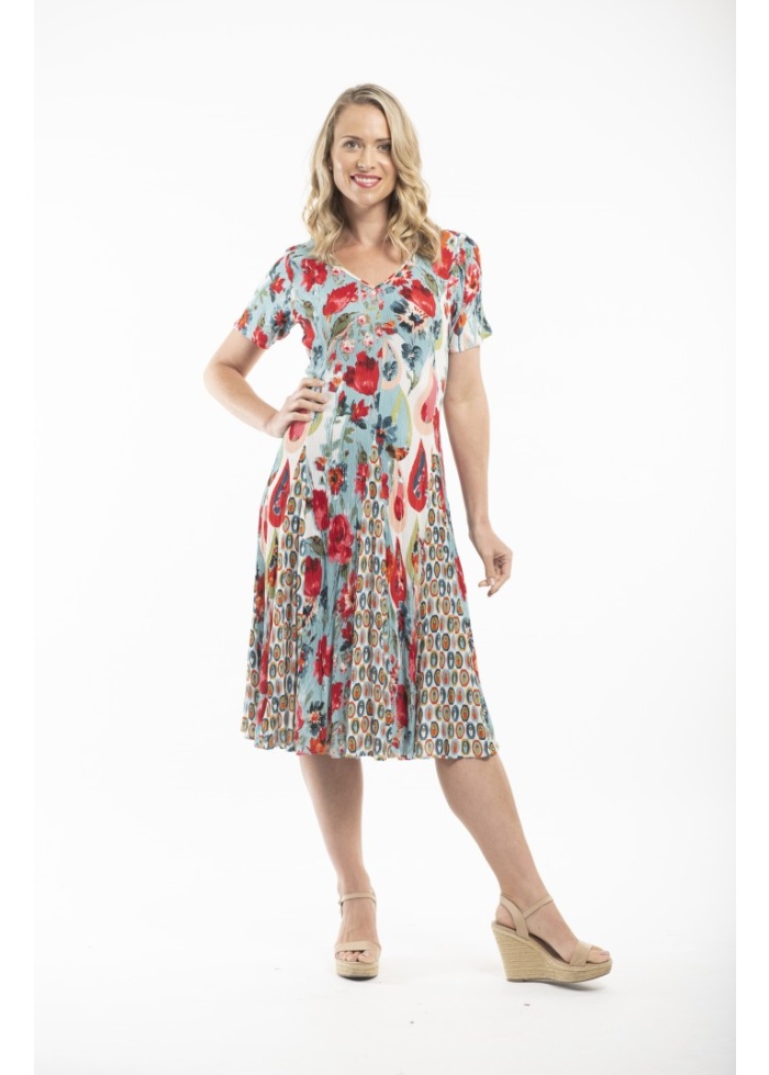 Orientique | Godet Dress