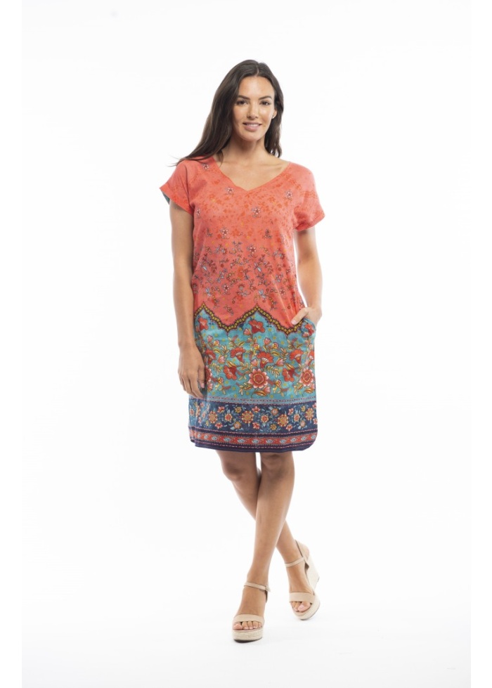 Orientique | Bagatelle Reversible Shift Dress