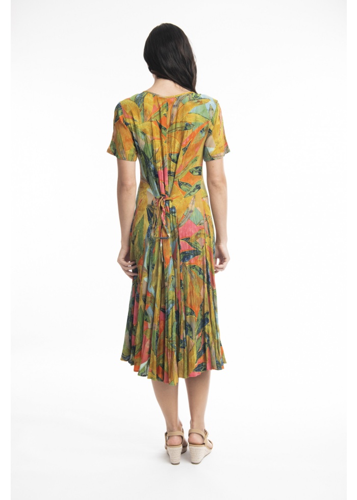 Orientique | Marmaris Godet Dress