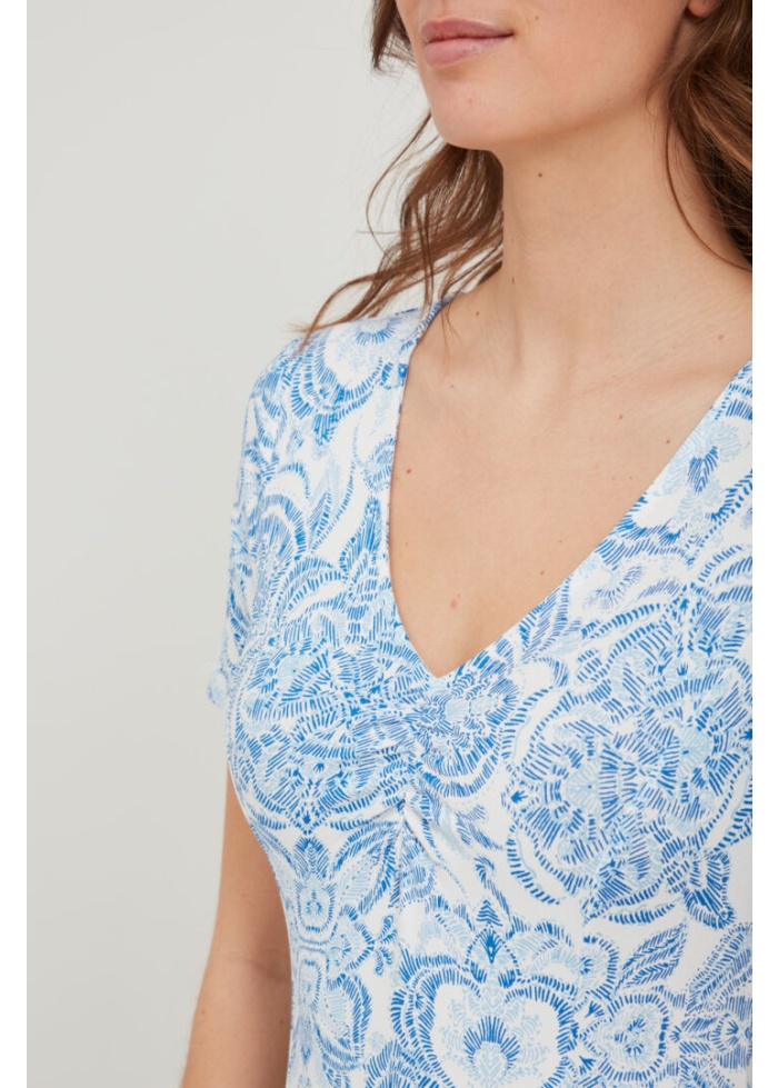 Fransa | Print Jersey Dress
