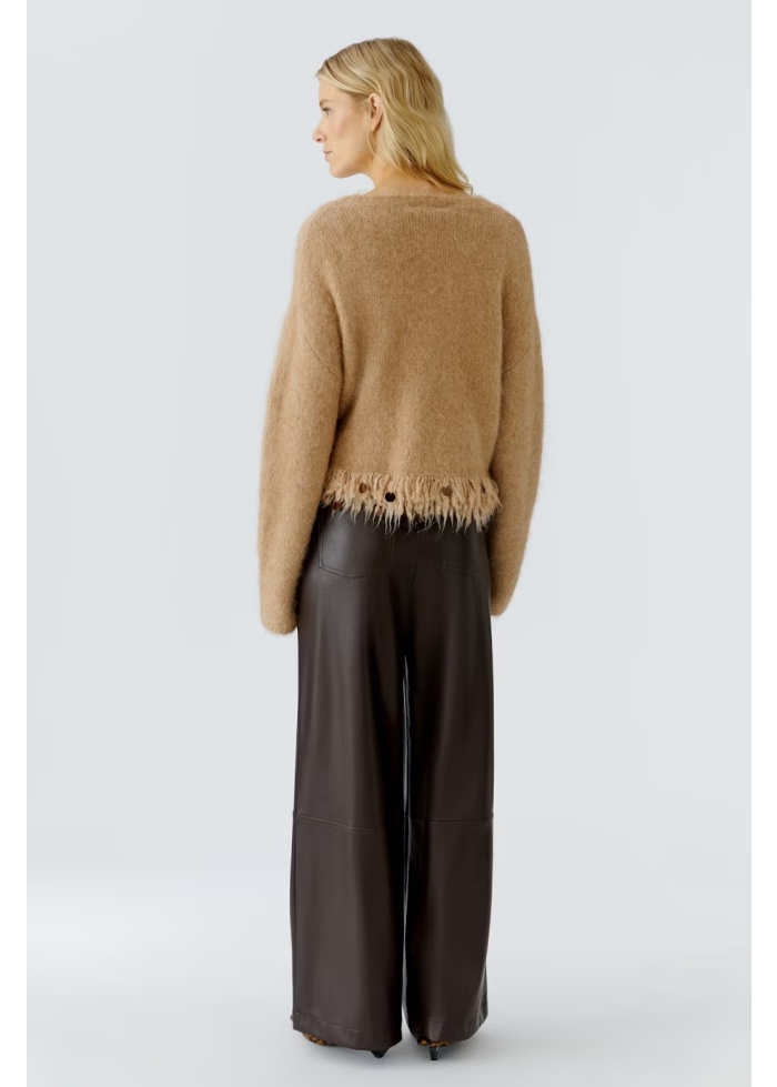 Oui | Fringe Detail Jumper
