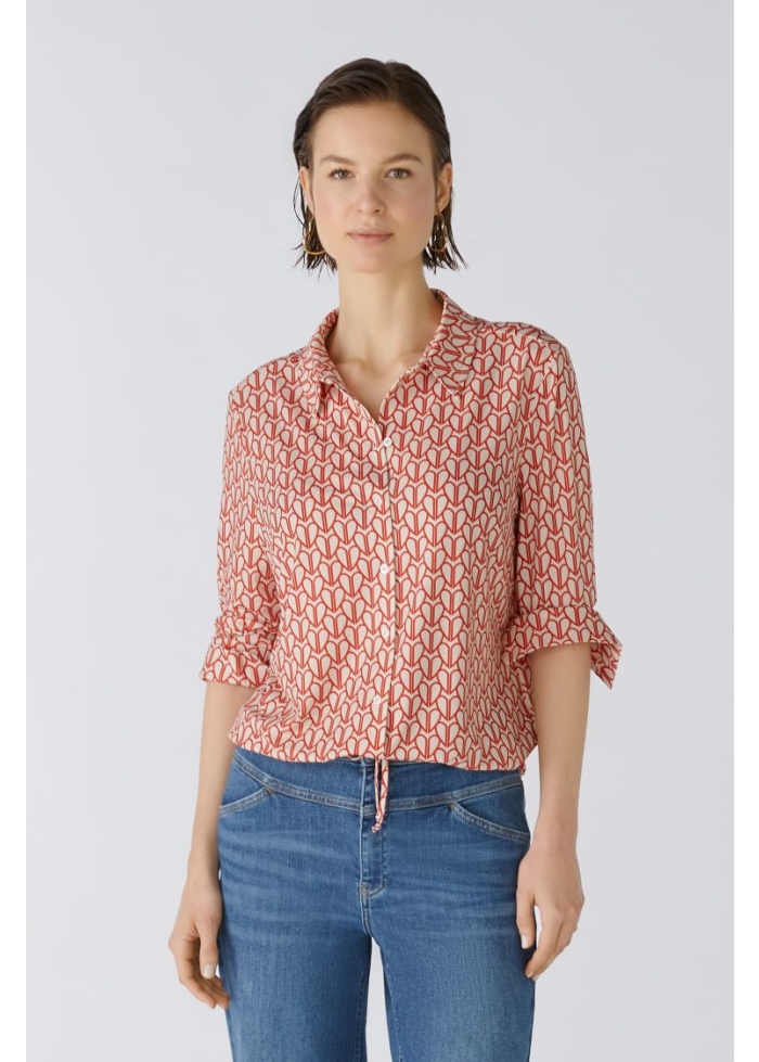 Oui | Heart Blouse