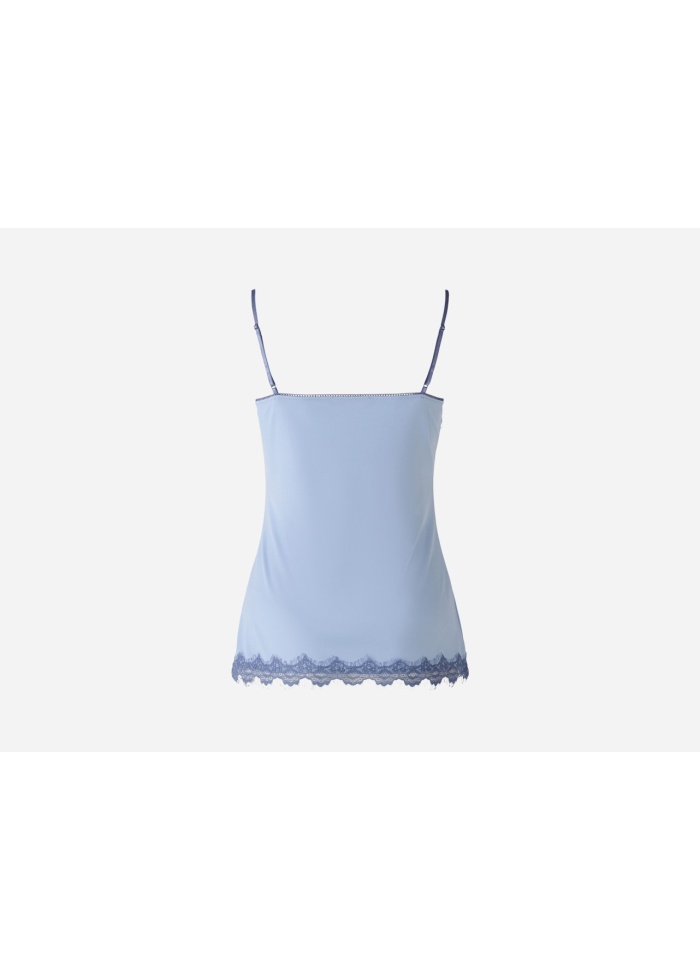 Oui | Lace Trim Top