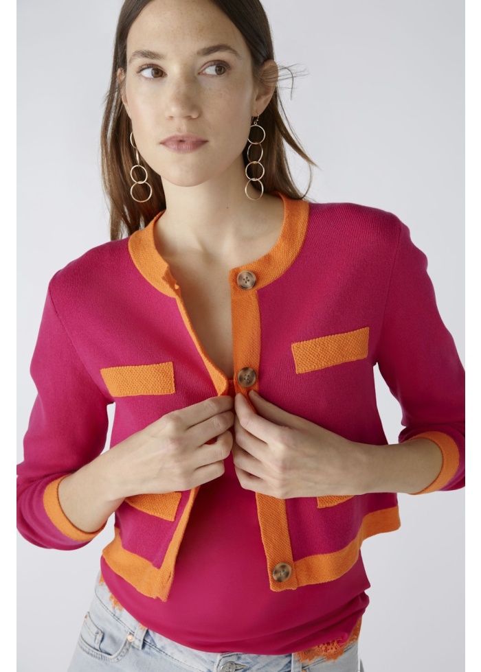 Oui | Cotton Cardigan