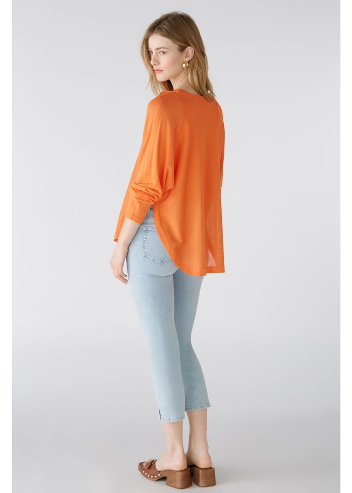 Oui | Batwing Jumper Tropic