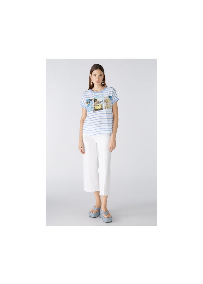 Oui | Patch Print T-Shirt