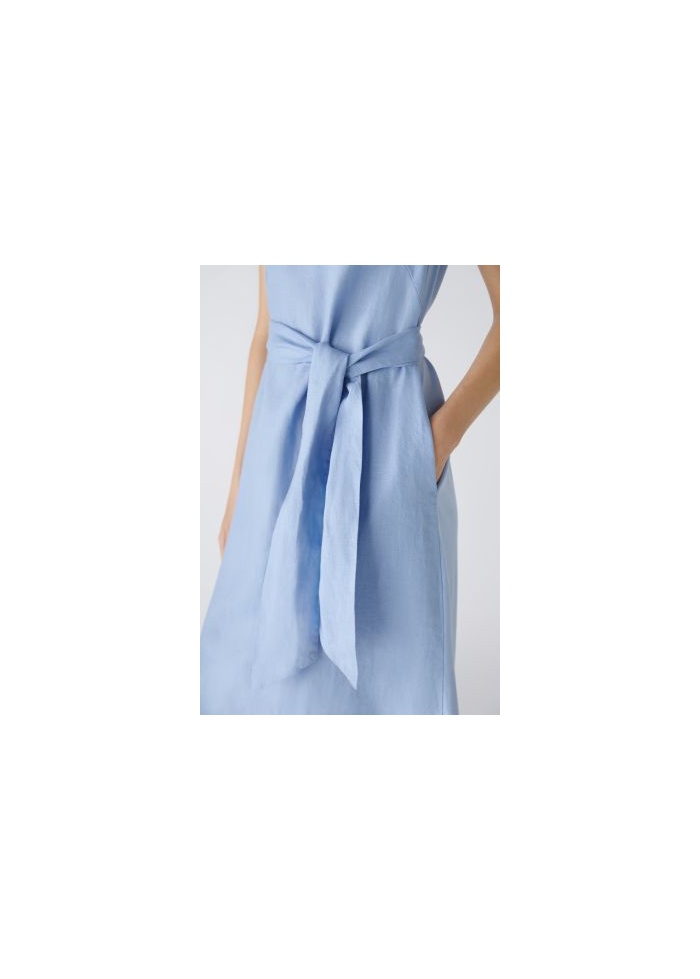 Oui | Midi Linen Dress