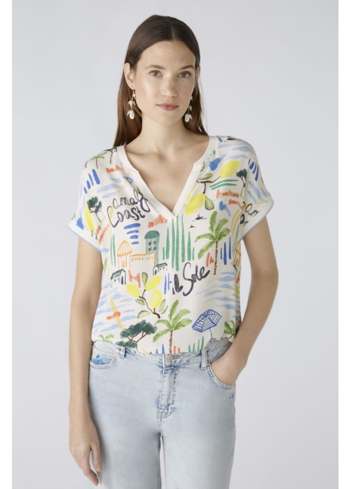 Oui | Amalfi VNeck Top