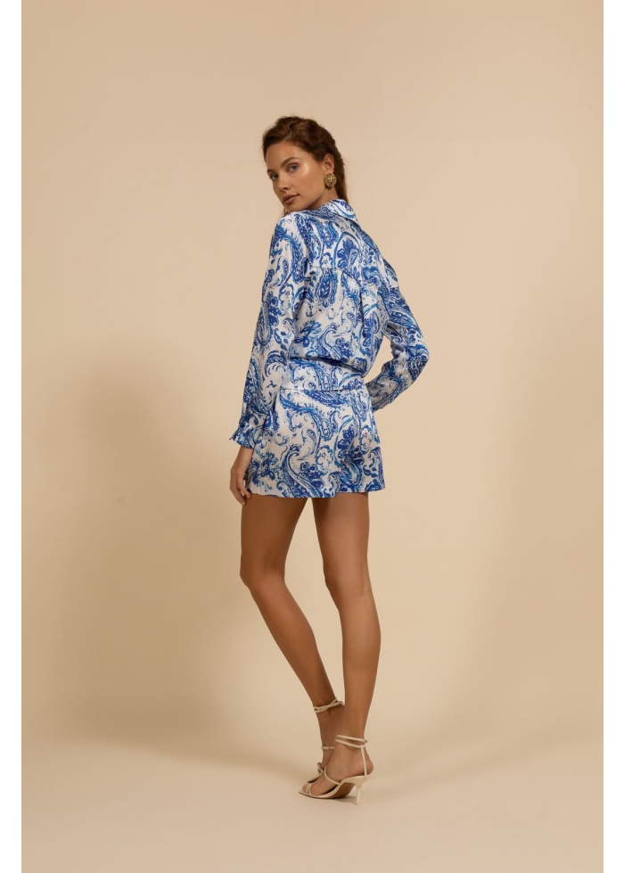 Kasia | Silky Tie Top