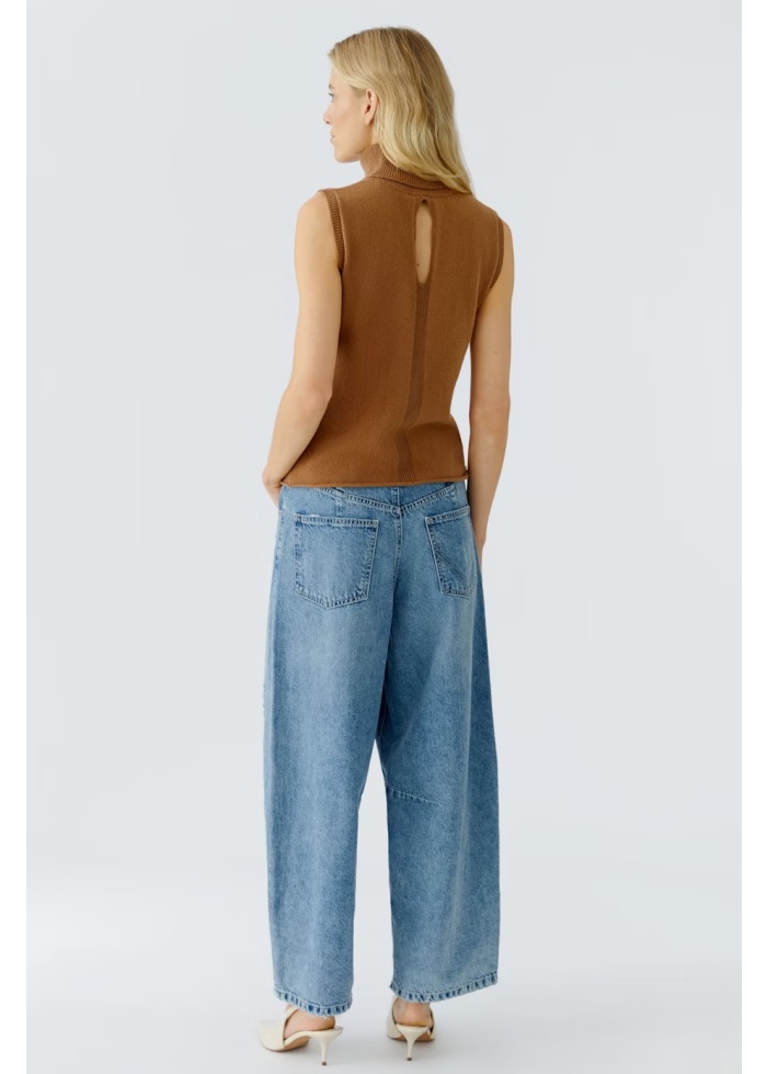 Oui | Sleeveless Rollneck