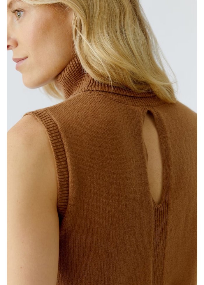 Oui | Sleeveless Rollneck