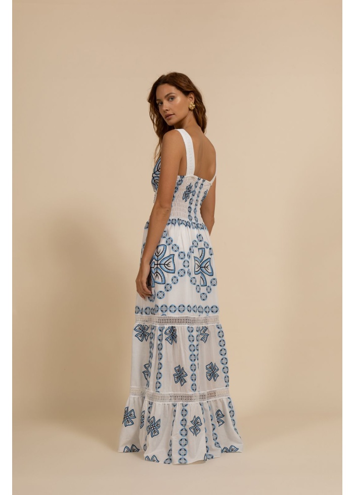 Kasia | Tiered Skirt Maxi Dress