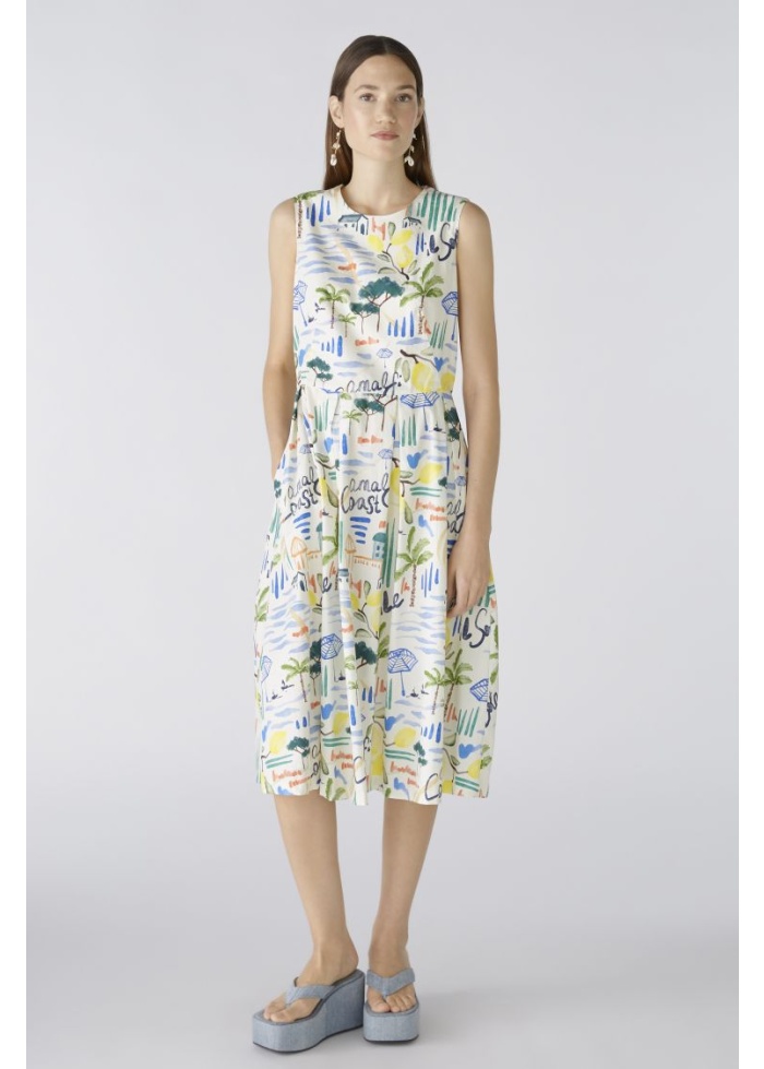 Oui | Amalfi cotton dress