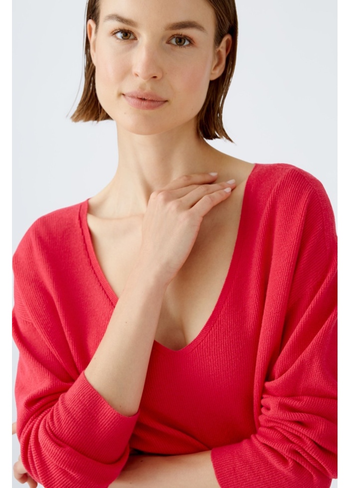 Oui | V-Neck Jumper