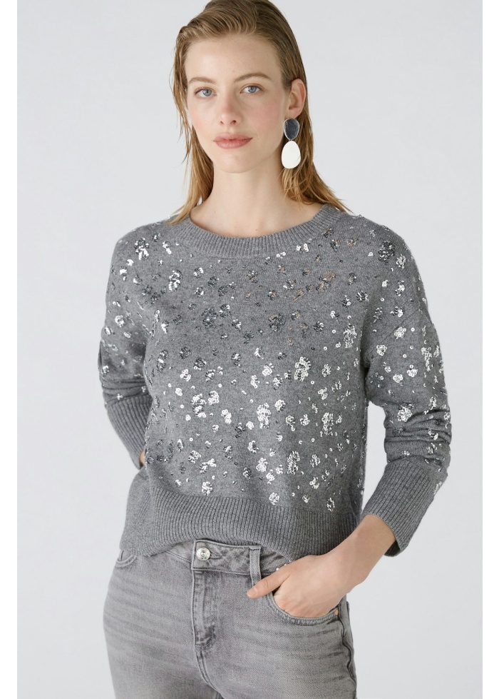 Oui | Sequin Jumper
