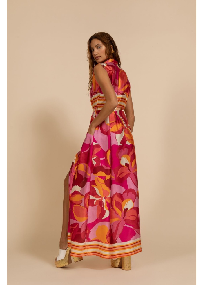 Kasia | Silky Maxi Dress
