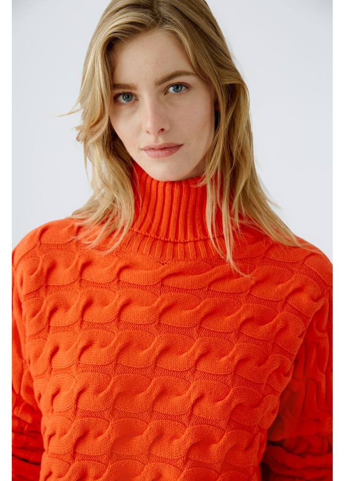 Oui | Cable Knit Jumper