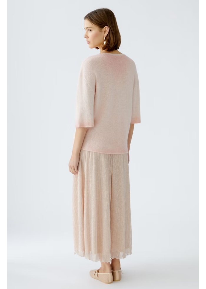 Oui | Fluffy V-Neck Jumper