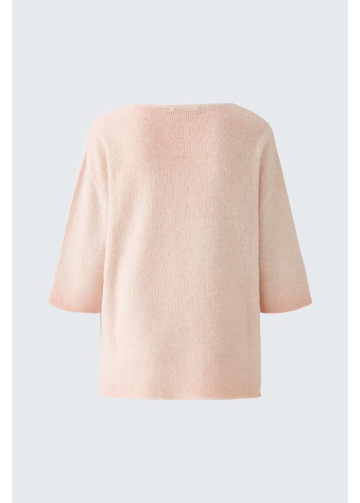 Oui | Fluffy V-Neck Jumper