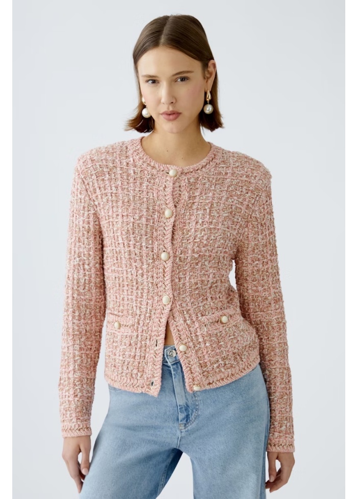 Oui | French Style Cardigan