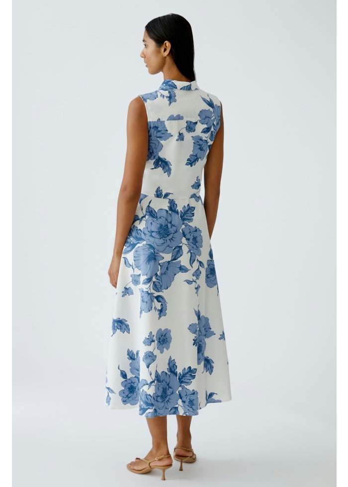 Oui | Flower Midi Dress