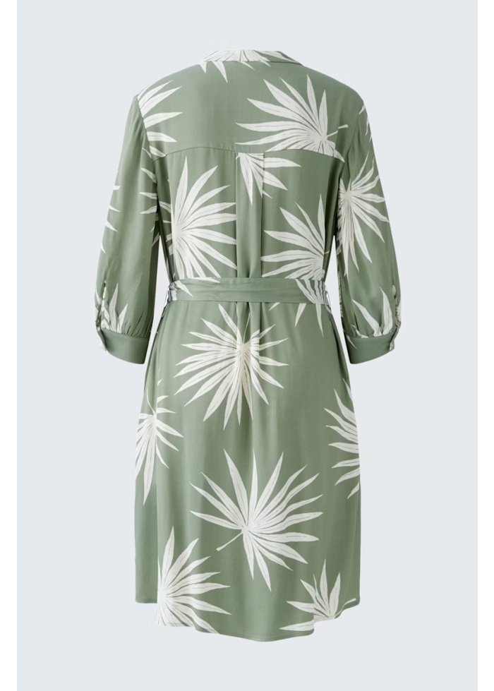 Oui | Palm Print Dress