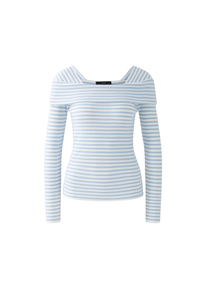 Oui | Stripe Top