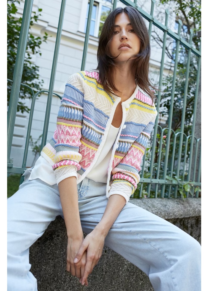 Oui | Knitted Cardigan