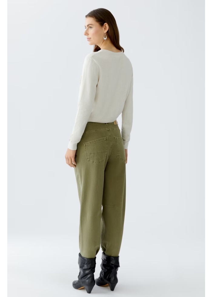 Oui | Ruffle Detail Cardigan