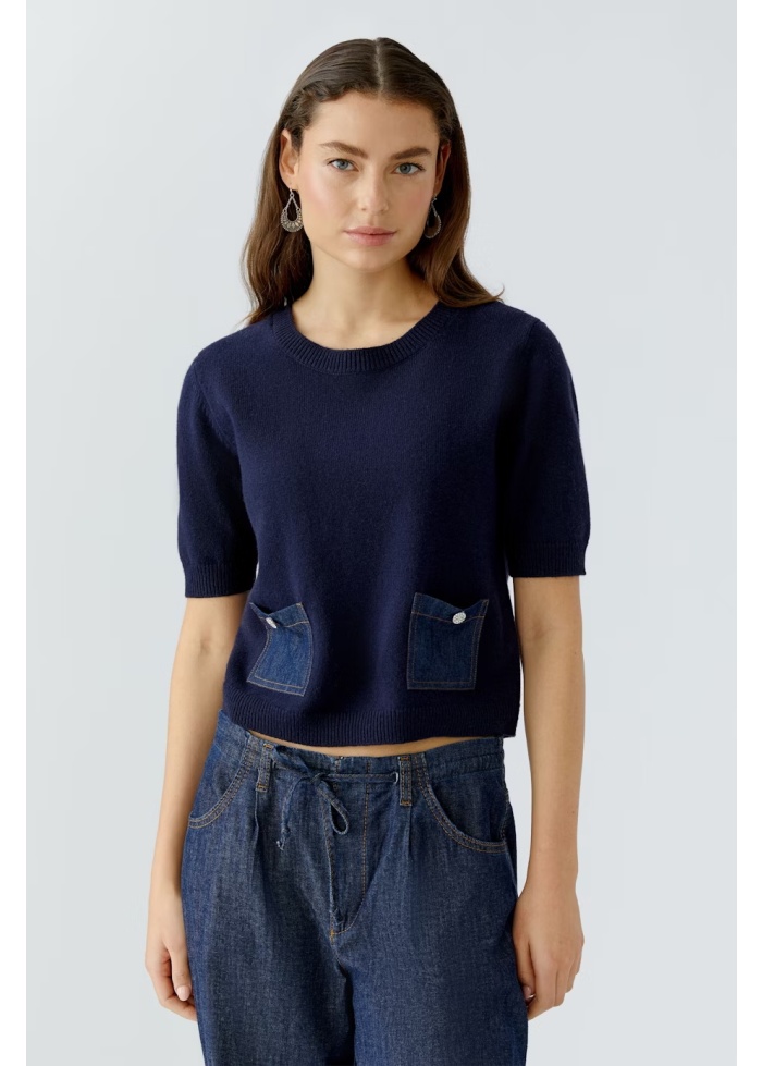 Oui | Diamante Detail Jumper