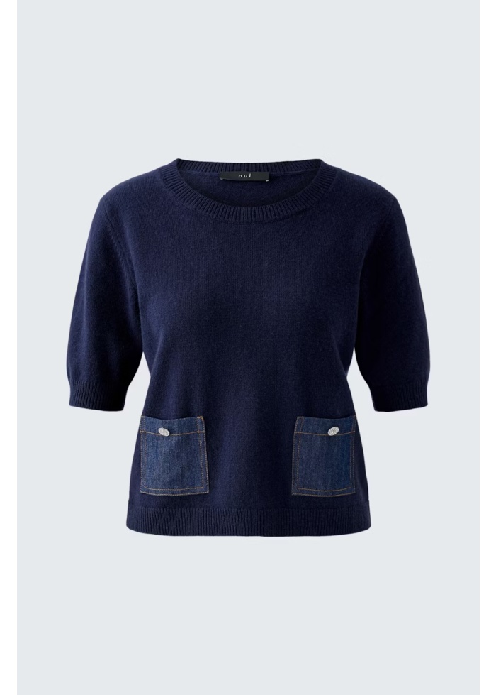 Oui | Diamante Detail Jumper