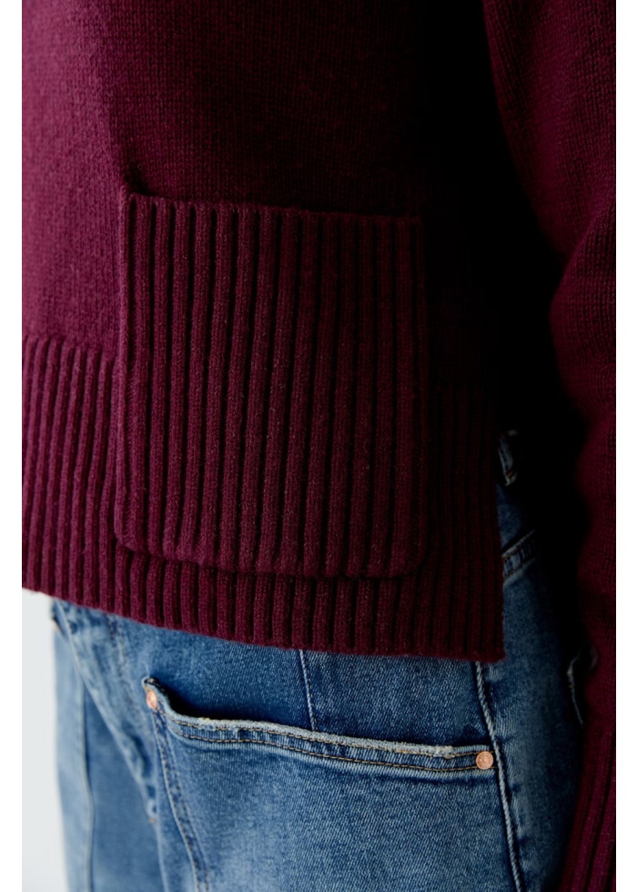 Oui | Ribbed Pocket Jumper