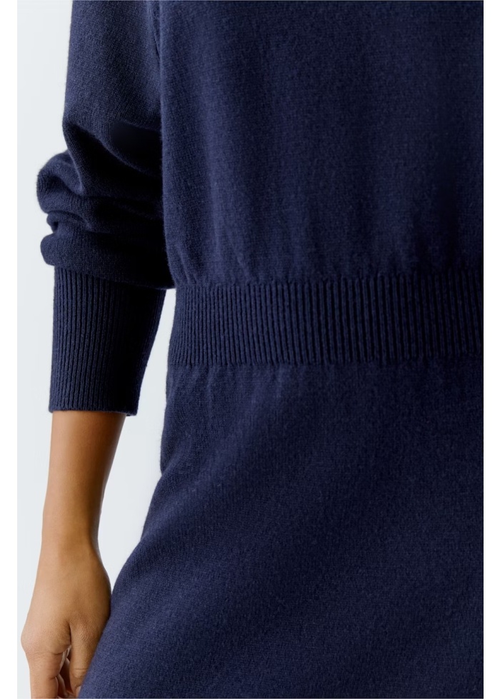Oui | Navy Knitted Dress