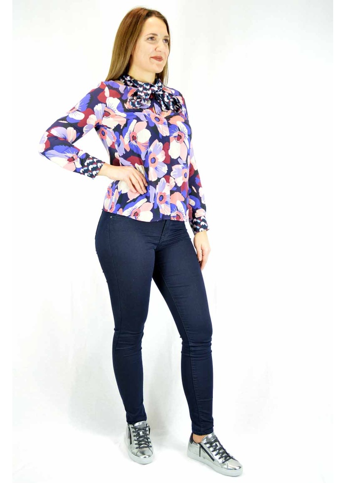 Flower Printed Blouse