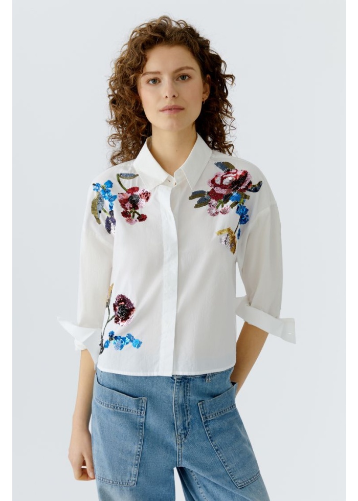 Oui | Sequin Detail Shirt