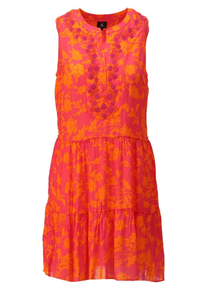 KDesign | Beaded V-Neck Dress