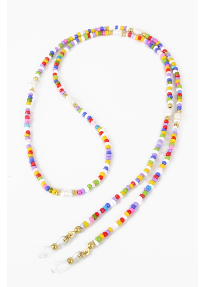 MyDoris | Rainbow Pearl Sun Glass Chain