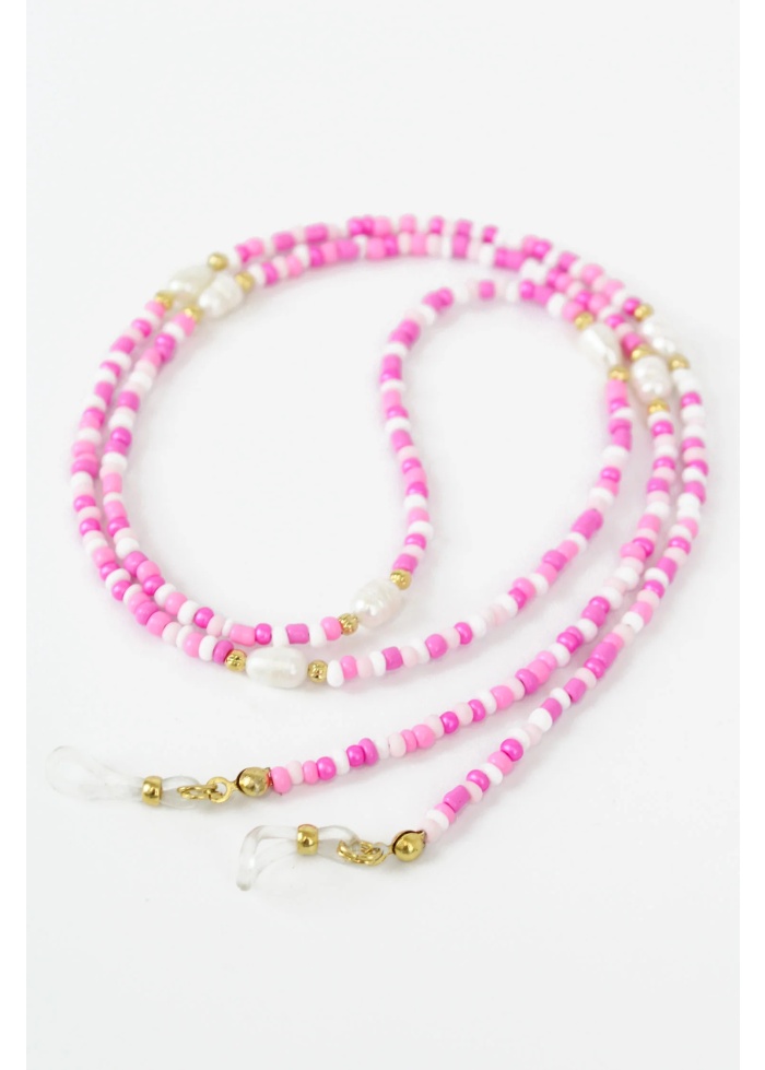 MyDoris | Pink Beaded Sun Glass Chain