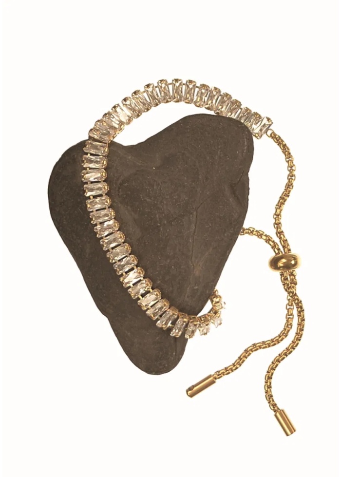 IvyPark | baguette Cut Crystal Bracelet