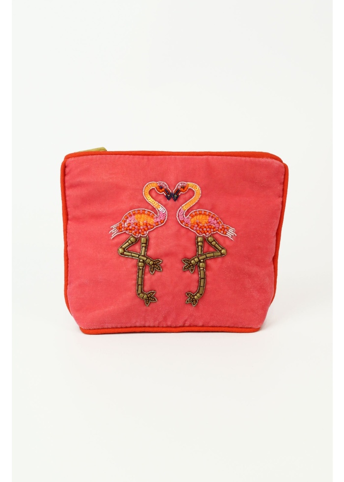 MyDoris | Pink Flamingo Small Purse