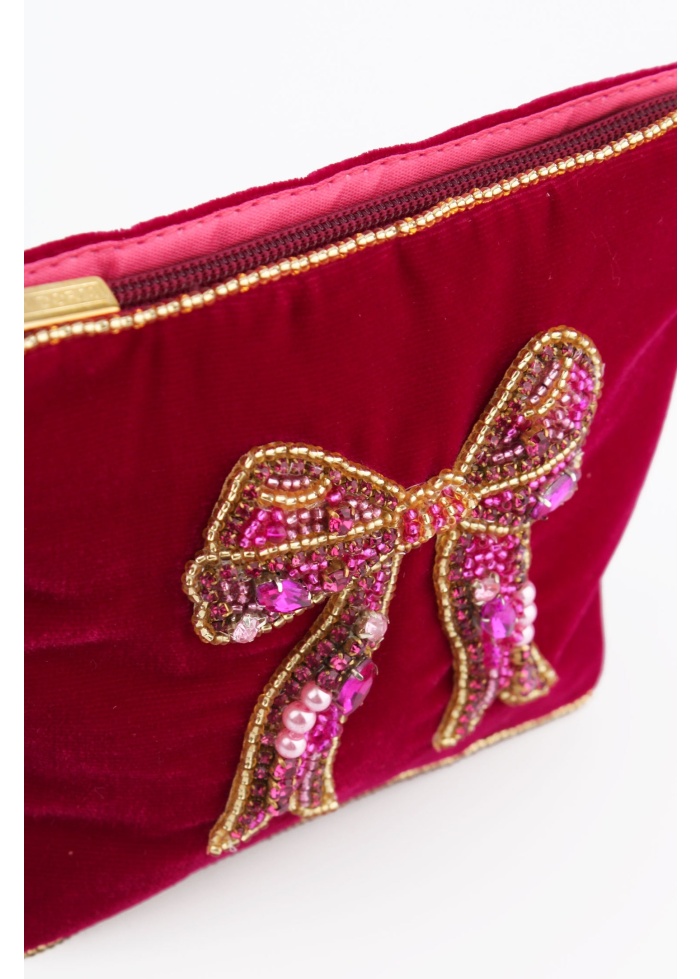 MyDoris | Pink Bow Small Pouch