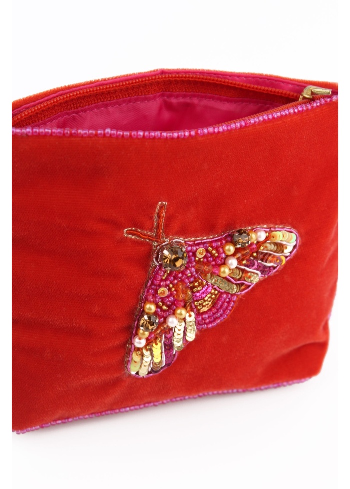MyDoris | Orange Moth Small Pouch