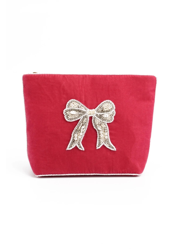 MyDoris | Pearl Bow Medium Pouch