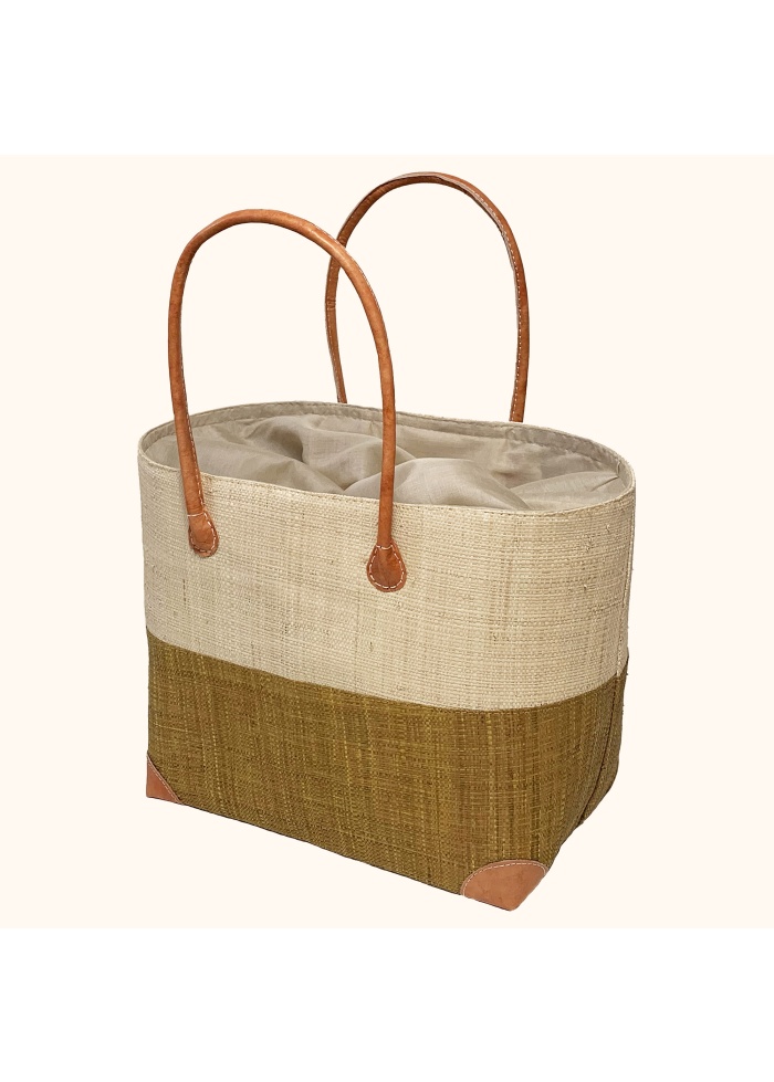 BasketBasket | Hanta Two Tone Basket Tan