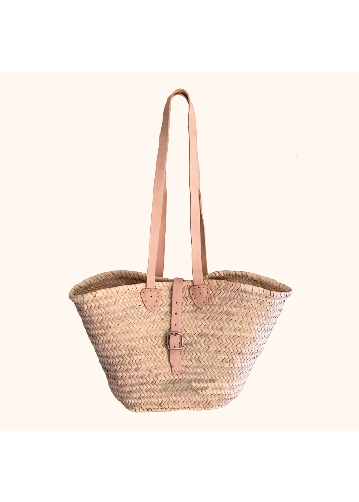 BasketBasket | Long Handle Buckle Bucket