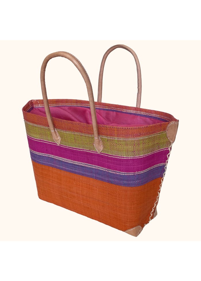 BasketBasket | Mery Drawstring Basket Orange
