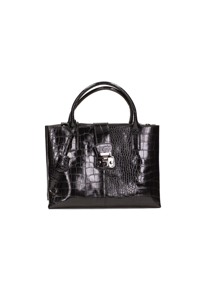 Croc Effect Handbag