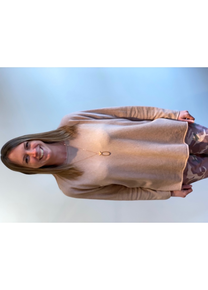 Lulu | Pale Pink Roundneck Jumper