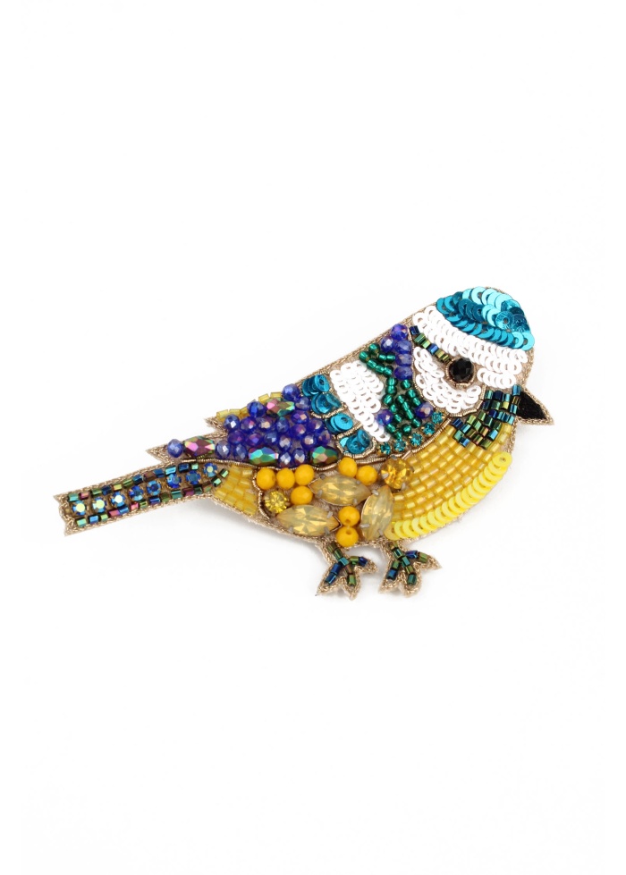 MyDoris | Blue Tit Brooch